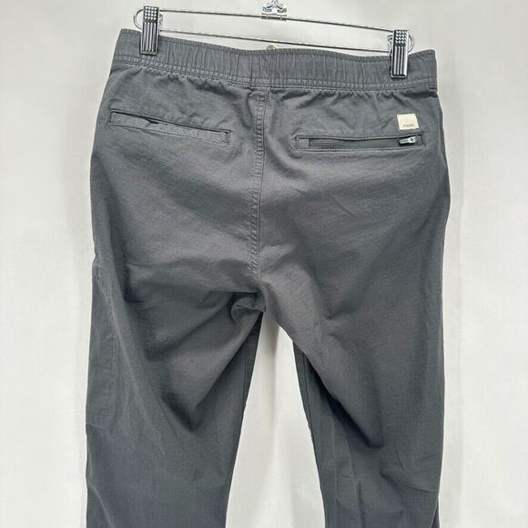 Vuori Ripstop Climbing Pants Womens XS Mid Rise Drawstring Gray Pockets Outdoor - Picture 4 of 10